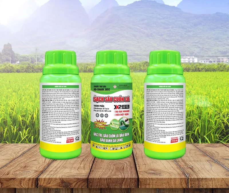 Nhãn Thuốc trừ sâu AD-Shark 30SC